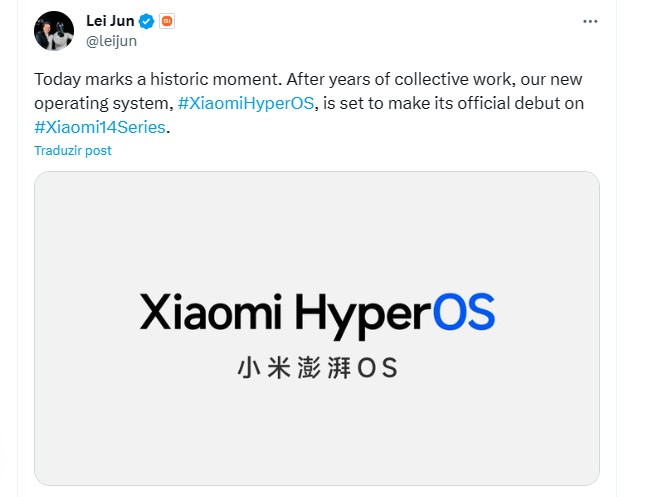 Xiaomi decreta morte a MIUI e anuncia sua nova interface que irá criar um novo ecosistema 3
