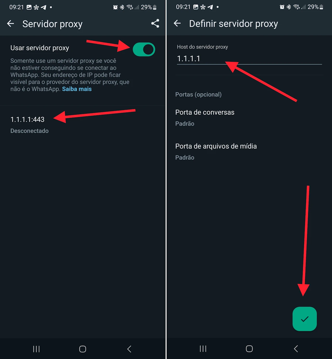Como ficar offline no WhatsApp sem precisar desconectar da internet 3