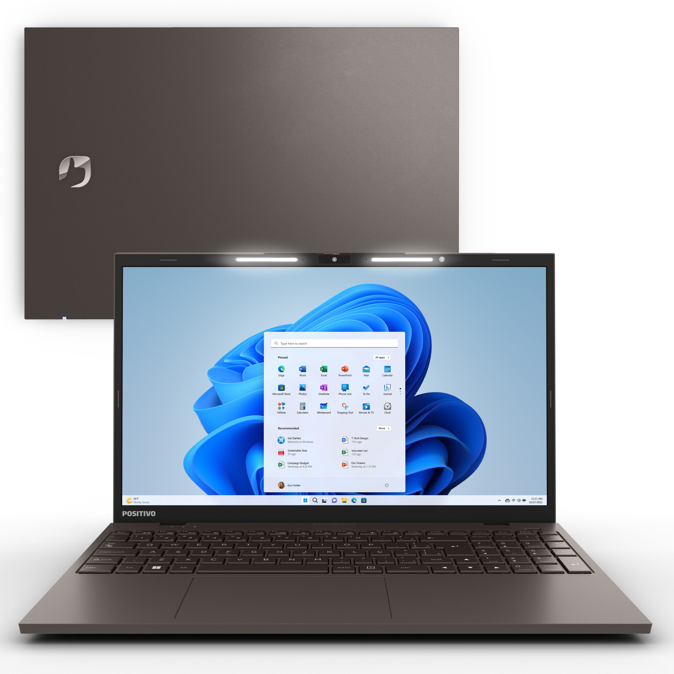 Positivo anuncia o primeiro notebook do mundo com barras de LED para iluminação 3
